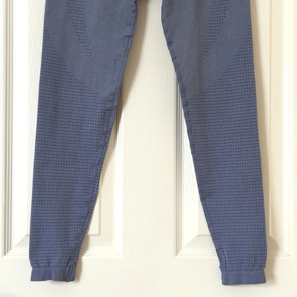 Gymshark Vital Seamless 2.0 High Waisted Workout Leggings Evening Blue Marl XS - Picture 6 of 11